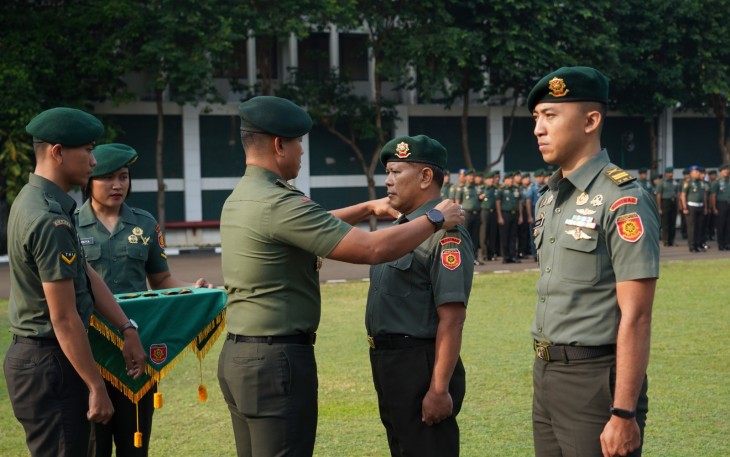 4694 Prajurit Kostrad Naik Pangkat Satu Tingkat Lebih Tinggi