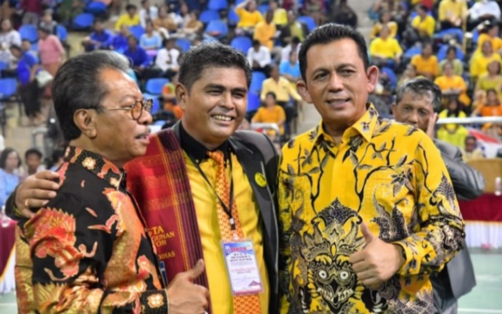 Ansar saat Hadiri Peringatan HUT HKI Ke-9 di GOR Temenggung Abdul Jamal Batam 