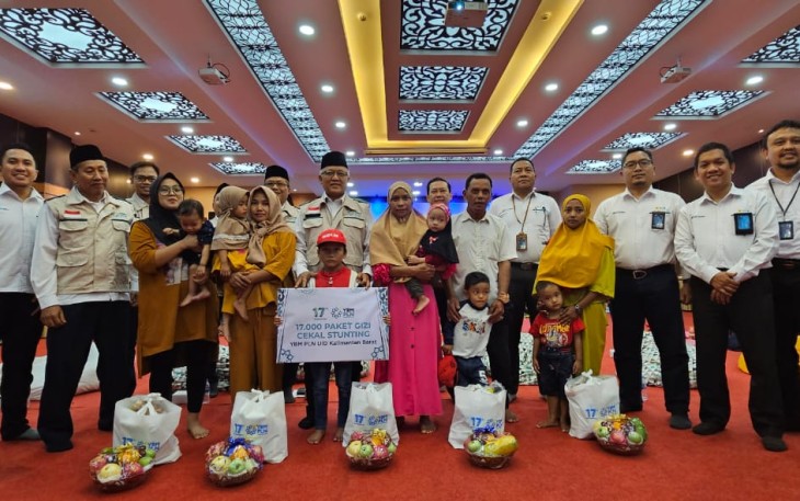 PLN UID Kalbar Santuni 400 Balita Kurang Mampu melalui Program Cekal Stunting