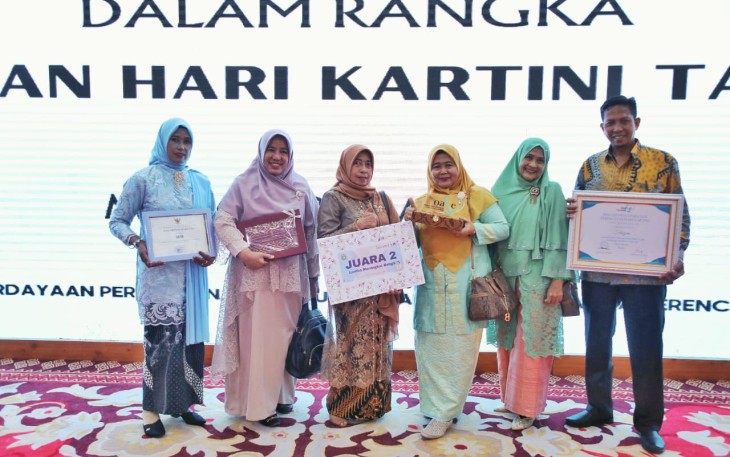 TP PKK Kabupaten Asahan Raih Juara II Perlombaan Dalam Peringatan Hari Kartini Tingkat Provsu Tahun 2023