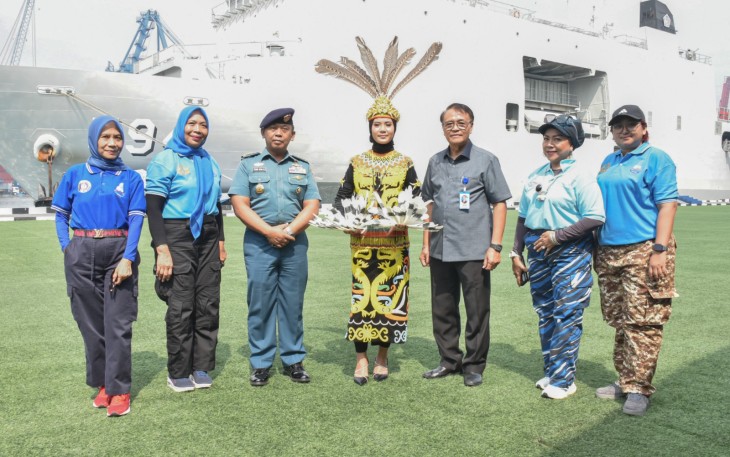  Putra Putri Maritim 2023 Kunjungi Kolinlamil 