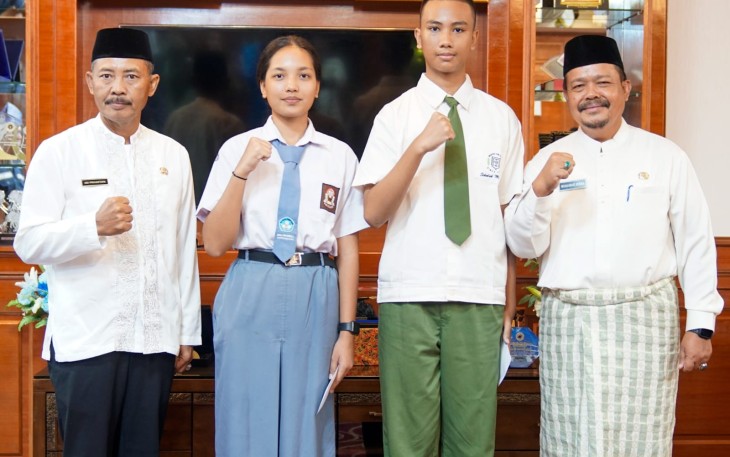 Sekdaprov Adi Lepas 2 Capaska Nasional dan 2 Peserta PPAN Asal Provinsi Kepri