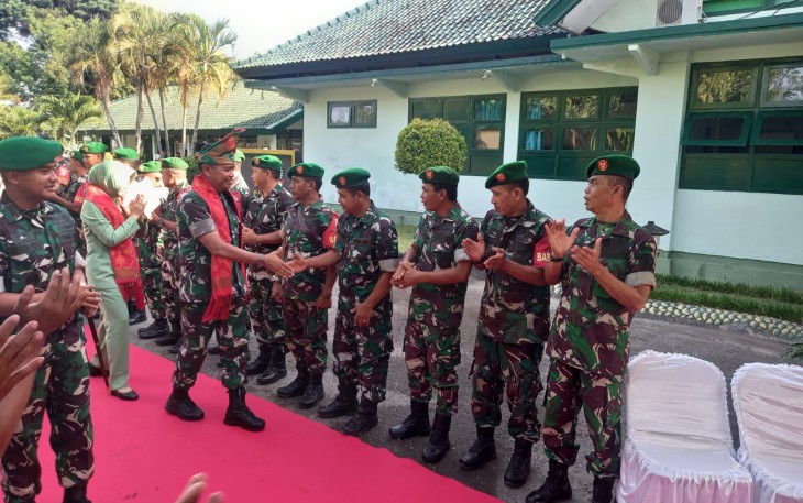 Pangdam IX/Udayana Mayor Jenderal TNI Harfendi, S.IP., M.Sc Kunjungi Kodim 1607/Sumbawa