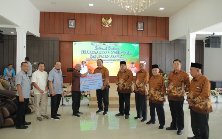Bupati Asahan Gelar Halal Bihalal dan Silaturahmi dengan PWRI Kabupaten Asahan