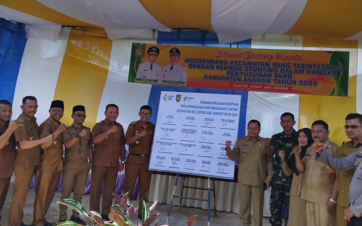 Bupati Asahan Buka Musrenbang Kecamatan Aek Ledong