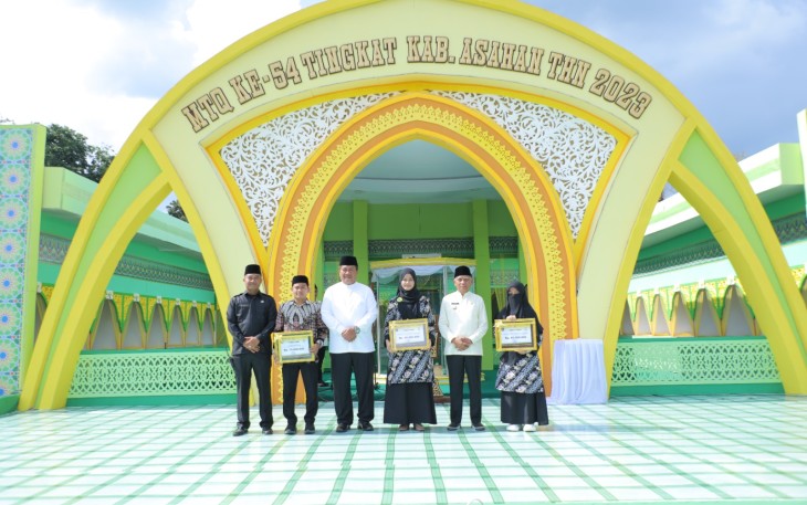 Bupati Buka MTQ ke-54 Tingkat Kabupaten Asahan Tahun 2023