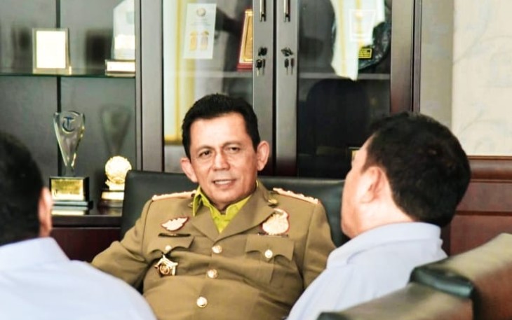 Gubernur Ansar saat Terima Kunjungan Tim Balai Pelaksanaan Jalan Nasional
