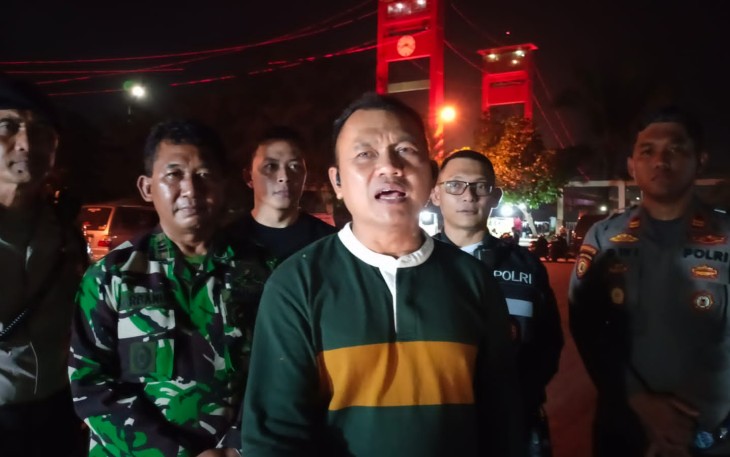 Kodim 0418/Palembang saat Sinergi bersama Polri Patroli Basmi Jukir Liar yang Resahkan Masyarakat