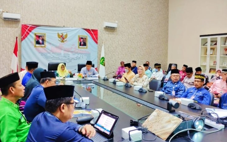  Rapat Koordinasi Kepala OPD Februari 2023 yang dipimpin langsung oleh Wali Kota Tanjungpinang Hj. Rahma, S.IP, M.M 