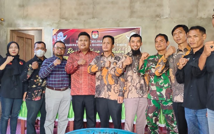 Kapolsek Belitang Tiga Hadiri Rapat Pleno DPHP Tingkat Kecamatan
