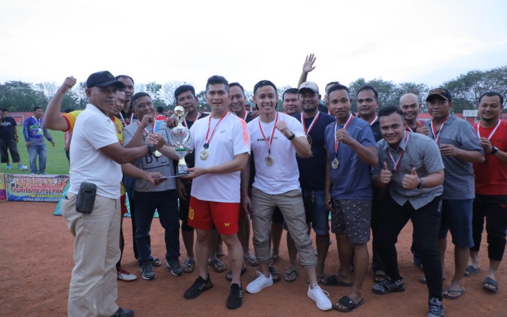 Sekda Tutup Turnamen Old Crack PWI Asahan 2023