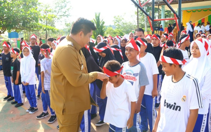 Bupati Bintan Lihat Semangat  kemandirian Pemuda dan Siswa di Bintan 