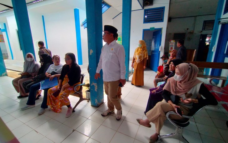 Komisi I DPRD Kota Bengkulu Sidak Pelayanan Puskesmas Bringin Raya 