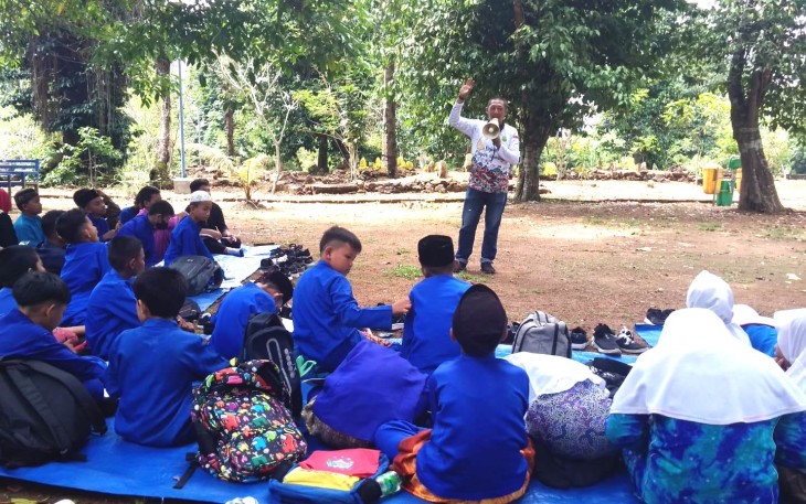 40 Siswa SD saat Kunjungi Tempat Wisata Cagar Budaya