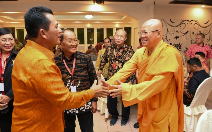 Gubernur Ansar Silaturahmi Dengan Permabudhi se-Indonesia 