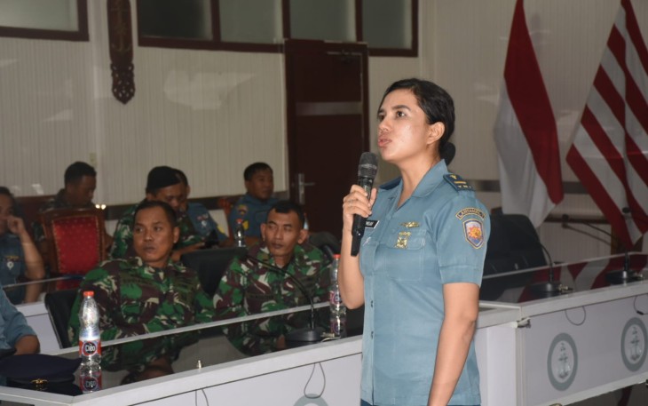 Lantamal V Gelar Klasikal Glagaspur Pangkalan Tingkat I dan Tingkat II