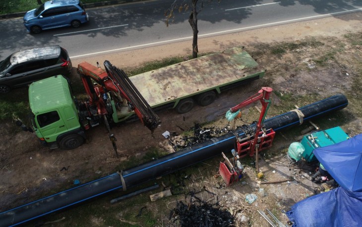 BP Batam Bangun Tower Air Hingga Pasang IPA di Seiharapan