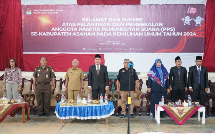 Pesan Bupati Asahan Dalam Pelantikan Anggota PPS