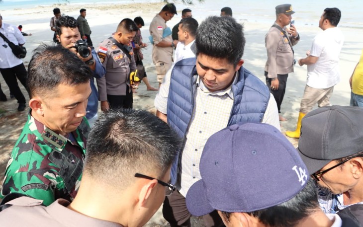 Bupati bersama Sekda, Dandim, Kapolres Hingga BPN saat Turun Pastikan Isu Penjualan Pulau Poto