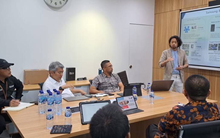 Pemkab Pasbar Lakukan Audensi Bersama PT Samsung Electronics Indonesia