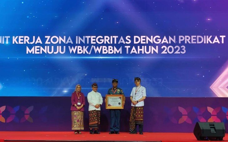 Kolinlamil Menerima Penganugrahan Zona Integritas Menuju WBK/WBBM 2023 