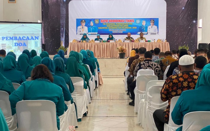 Ketua TP PKK Kabupaten Asahan Harap TP PKK Desa/Kelurahan Fokus Ikuti Lomba