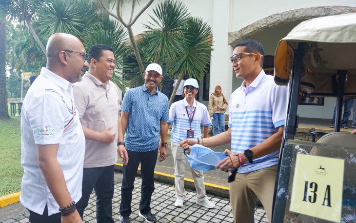 Menparekraf RI Sandiaga Uno saat Kunker ke Bintan