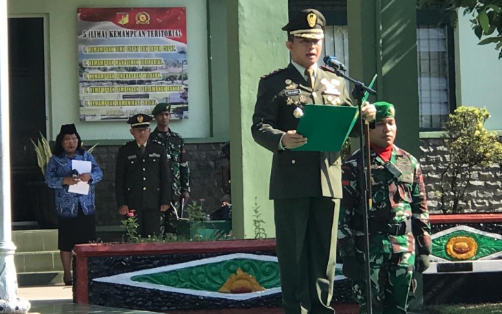 Dandim 1310/Bitung Pimpin Upacara Peringatan Hari Kesaktian Pancasila