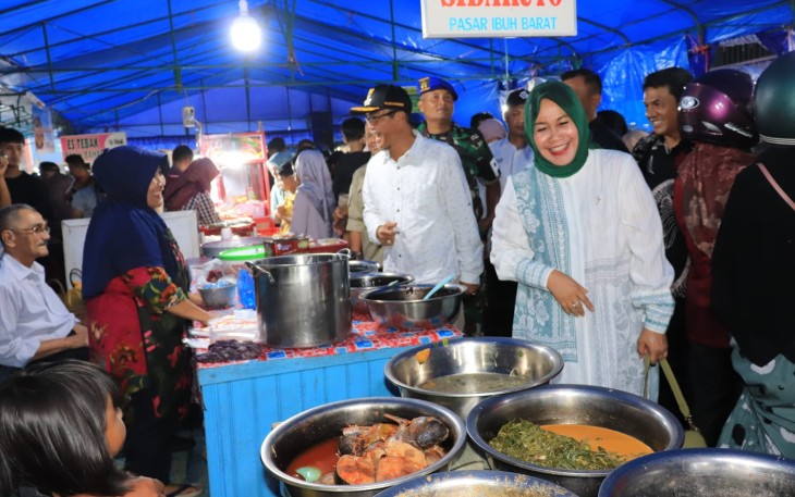 Pasa Pabukoan dengan menu khas kuliner 10 nagari dari Kota Payakumbuh kembali difasilitasi pemko.