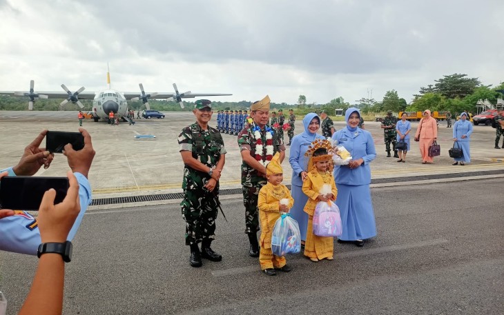 Pangkoopsud I Kunjungan Kerja ke Lanud RHF