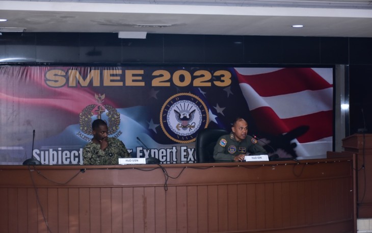 Wing Udara 2 Puspenerbal Gelar Pertukaran Ahli dengan US Navy
