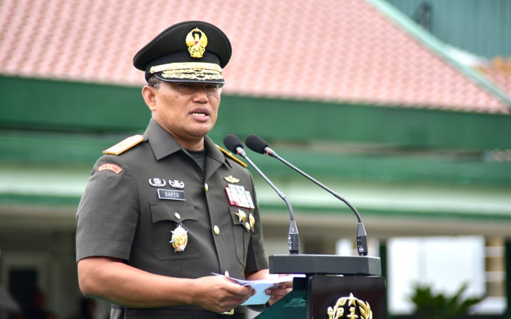 Wakil Gubernur Akmil Brigjen TNI Sapto Widhi Nugroho 
