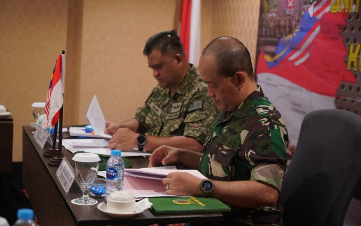 Wadan Kolakopsrem 121/Abw Kolonel Inf Soelistyo Bawono Buka Kegiatan Unit Commander's Meeting Seri 2 Tahun 2023 