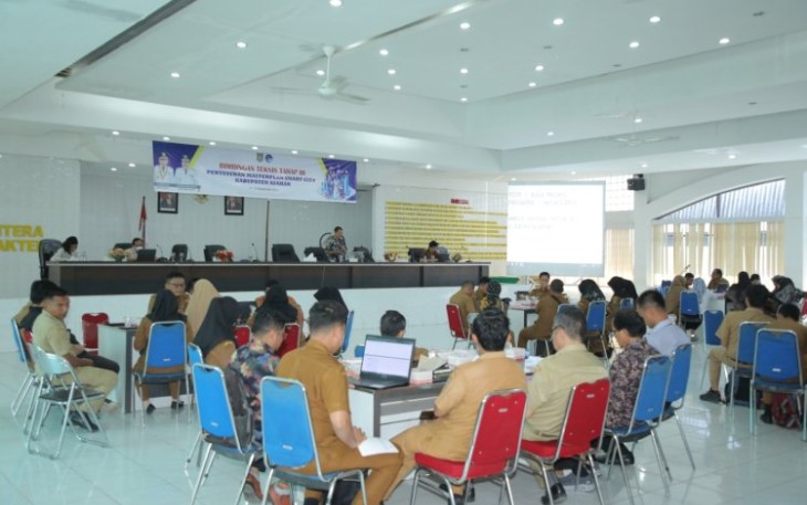 Dinas Kominfo Asahan Buka Bimbingan Tahap III Penyusunan Masterplan Smart City Kabupaten Asahan