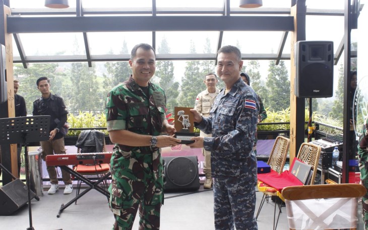 Kapuskersin TNI Pimpin International Gathering Military Attaché Corps Indonesia
