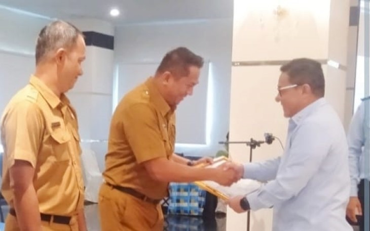 Sentra KI Disbudpar Tanjungpinang saat Raih Penghargaan dari Kanwil Kemenkumham