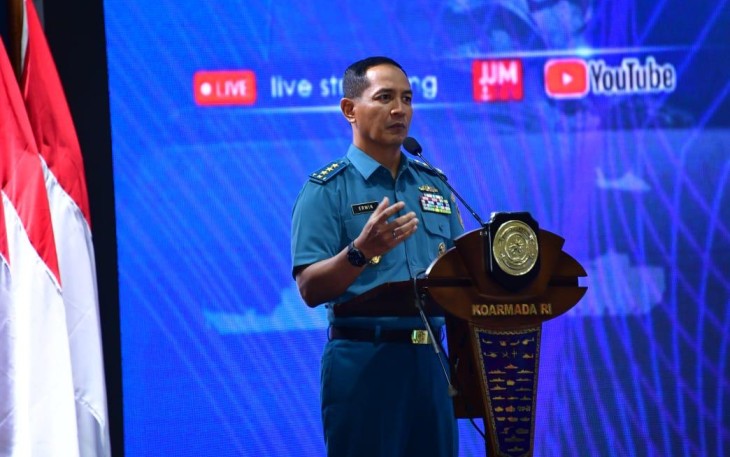  Wakil Kepala Staf TNI Angkatan Laut (Wakasal) Laksamana Madya TNI Erwin S. Aldedharma