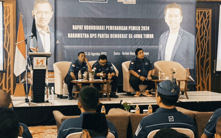 Rapat Koordinasi Bakomstra DPC se Jatim pada Rabu (23/8/2023). 