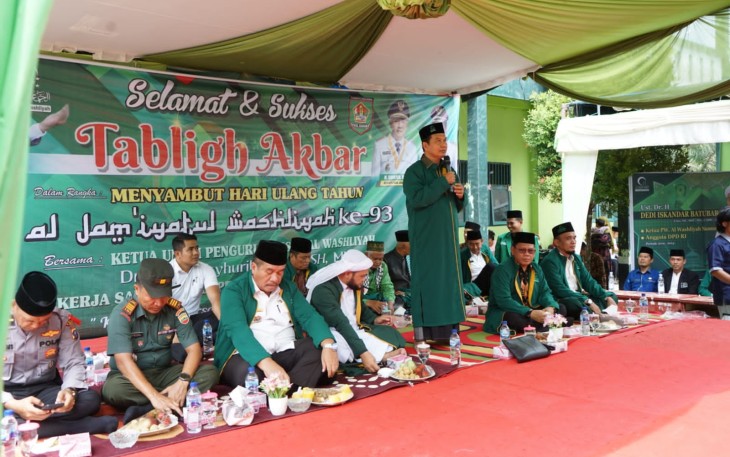 Wakil Bupati Asahan Ikut Tabliqh Akbar Al-Jami'yatul Wasliyah