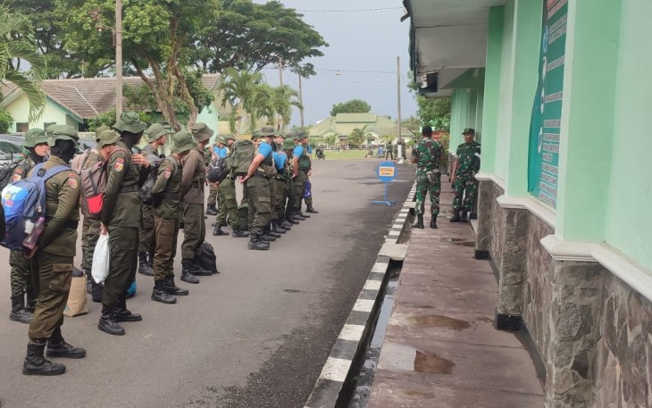 Pelda Sahrul Dampingi Menwa UIN SATU Ikuti Lomba Ketangkasan Menwa se-Indonesia