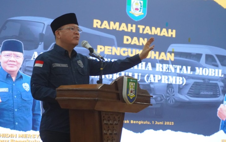Gubernur Bengkulu Rohidin Mersyah        