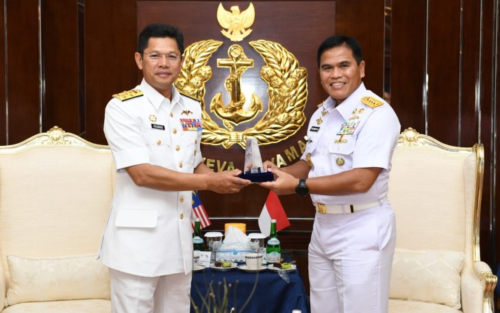 KASAL saat Terima Introductory Visit Panglima Tentera Laut Diraja Malaysia 