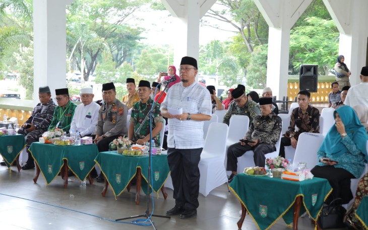 Pemerintah Kabupaten Asahan Sambut Jemaah Haji Kabupaten Asahan Kloter 3
