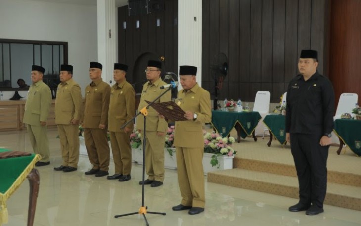 Bupati Surya Lantik Jabatan Tinggi Pratama
