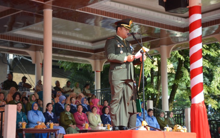 Korem 023/KS Laksanakan Upacara Hari Pahlawan 