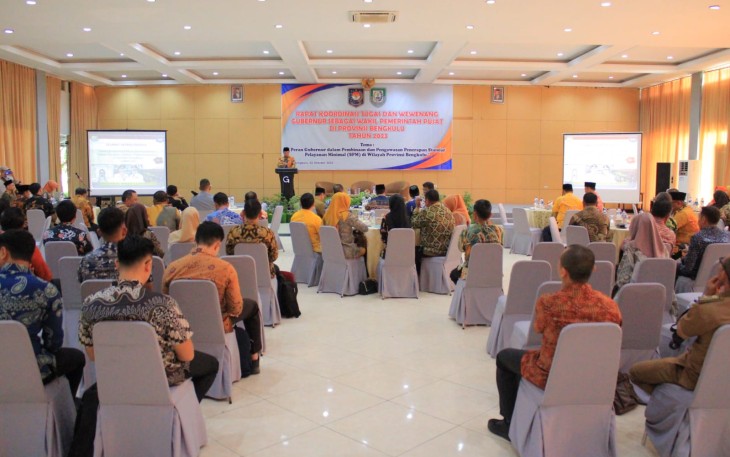 Rapat Koordinasi Tugas dan Wewenang Gubernur Sebagai Wakil Pemerintah Pusat