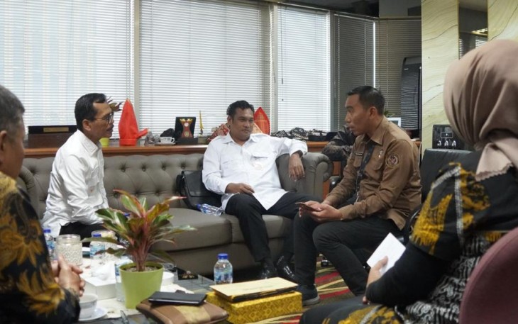 Bupati Limapuluh Kota Safaruddin, menggelar diskusi hangat dengan Direktur Pemasaran Wisata Nusantara, Dwi Marhen Yono di Kemenparekraf RI di Jakarta.