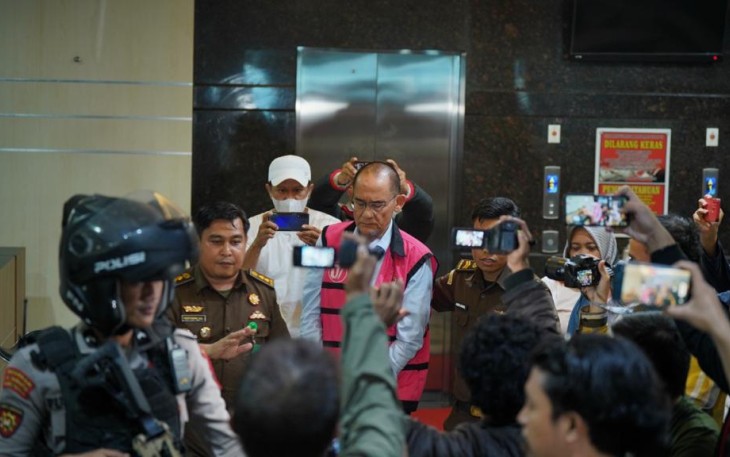 Kejati Sulsel saat Lakukan Penahanan terhadap tersangka JH