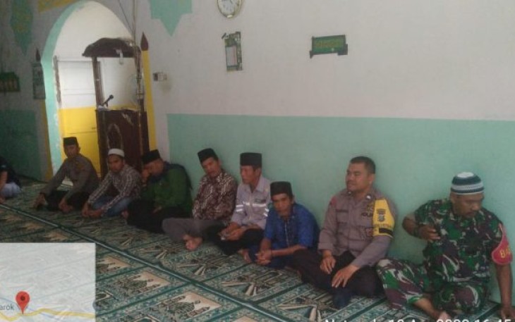 Polsek Sipirok Ikuti Acara Pemberian Santunan dan Takjil
