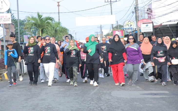 Bupati Asahan Lepas Gerak Jalan Santai